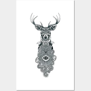 Deer of life Posters and Art